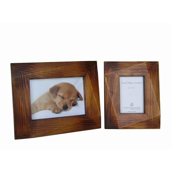 Sunshine Trading Handmade Wood Photo Frame - 5 x 7 Inch SU460714 - main
